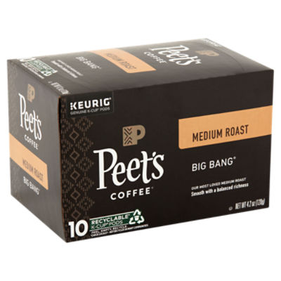  Peet's Coffee, Medium Roast Ground Coffee - Single