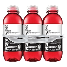 Glacéau Vitaminwater XXX, açai-blueberry-pomegranate Bottles, 16.9 fl oz, 6 Pack