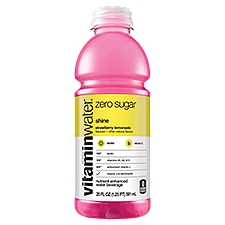 vitaminwater zero sugar shine, 20 Fluid ounce