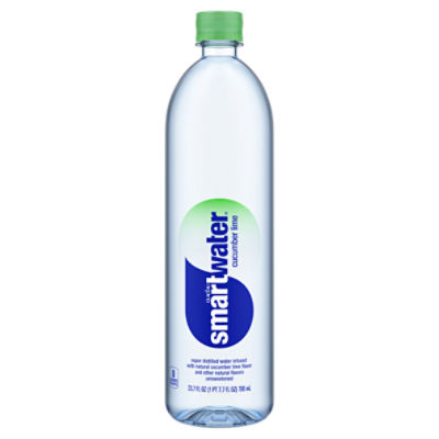 smartwater cucumber lime Bottle, 23.7 fl oz - Fairway