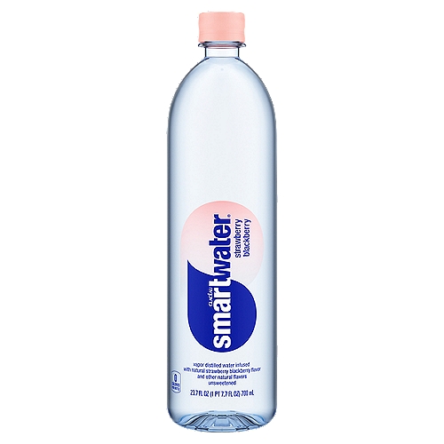 smartwater strawberry blackberry Bottle, 23.7 fl oz