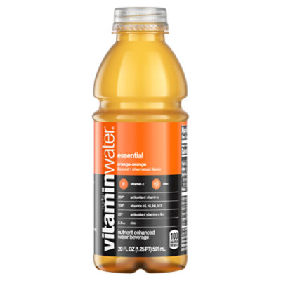 vitaminwater essential, orange-orange Bottle, 20 fl oz