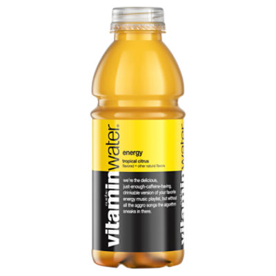 Glacéau Smartwater energy, tropical citrus Bottle, 20 fl oz