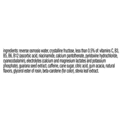 Glacéau Smartwater energy, tropical citrus Bottle, 20 fl oz