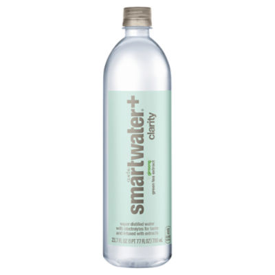 Smartwater Ginseng, Green Tea Bottle