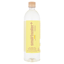 Glacéau Smartwater+ Dandelion Lemon Extract, Vapor Distilled Water, 23.7 Ounce