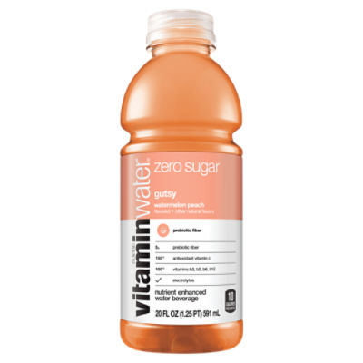 vitaminwater zero sugar gutsy Bottle, 20 fl oz