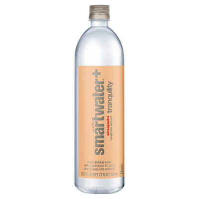 Smartwater Ashwaganda Tangerine Bottle, 23.7 fl oz