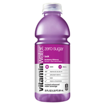 vitaminwater zero sugar look Bottle, 20 fl oz