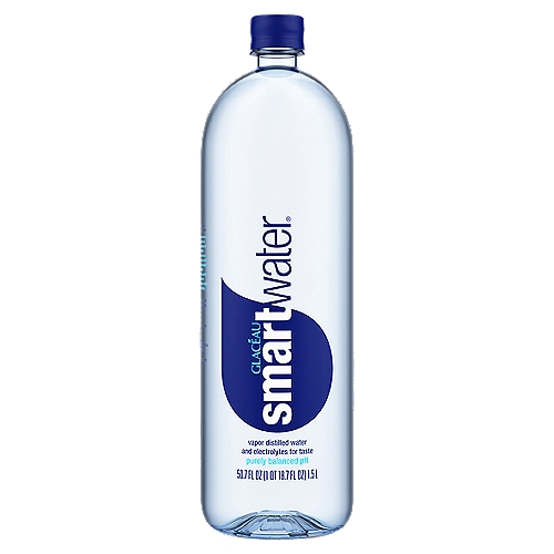 Distilled Water plus Electrolytes, 1.5 Liter Bottle