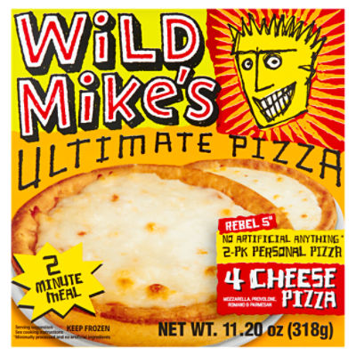 Wild Mike's Cheese Ultimate Pizza, 11.20 oz