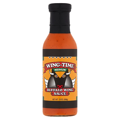 Wing-Time Medium Buffalo Wing Sauce, 13 oz