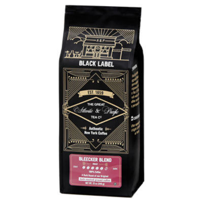 The Great Atlantic & Pacific Tea Co. The Bleecker Blend Roasted Ground Coffee, 12 oz