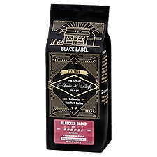 Black Label Ground Coffee Bleecker Blend Dark Roasted, 12 Ounce