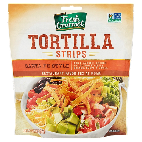 Fresh Gourmet Santa Fe Style Tortilla Strips, 3.5 oz