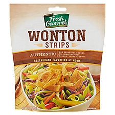 Fresh Gourmet Authentic Wonton Strips, 3.5 oz