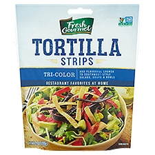 Fresh Gourmet Tortilla Strips, Tri-Color, 99 Gram