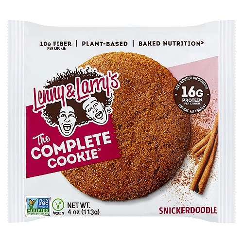 Lenny & Larry's The Complete Cookie Snickerdoodle Cookies, 4 oz