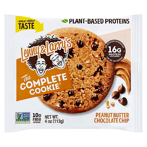 Lenny & Larry's The Complete Cookie Peanut Butter Chocolate Chip, 4 oz