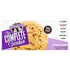 Lenny & Larry's The Complete Cookie Oatmeal Raisin Cookies, 4 oz, 12 count