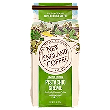 New England Coffee Pistachio Crème Medium Roast Coffee Limited Edition, 11 oz, 11 Ounce