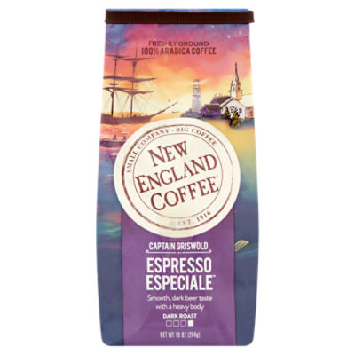 New England Coffee Espresso Especiale Dark Roast Coffee, 10 oz ShopRite