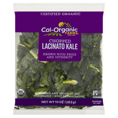 Cal-Organic Farms Chopped Lacinato Kale, 10 oz