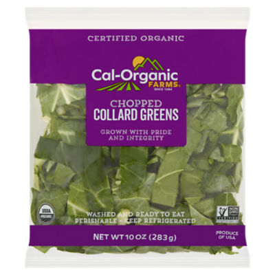 Cal-Organic Farms Chopped Collard Greens, 10 oz