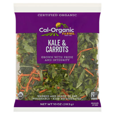 Cal-Organic Farms Kale & Carrots, 10 oz