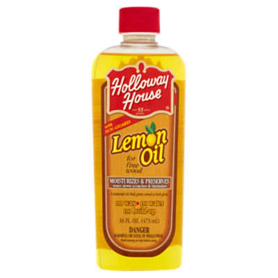 Holloway House Lemon Oil for Fine Wood, 16 fl oz