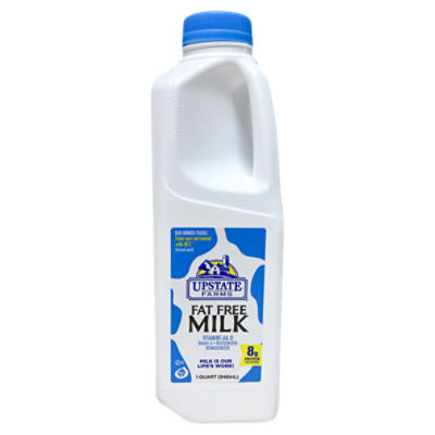 Upstate Farms Fat Free Milk Quart