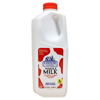 Upstate Farms Whole Milk Half Gallon