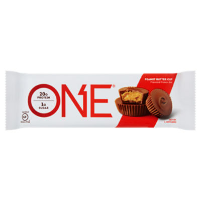 One Peanut Butter Cup Flavored Protein Bar, 2.12 oz