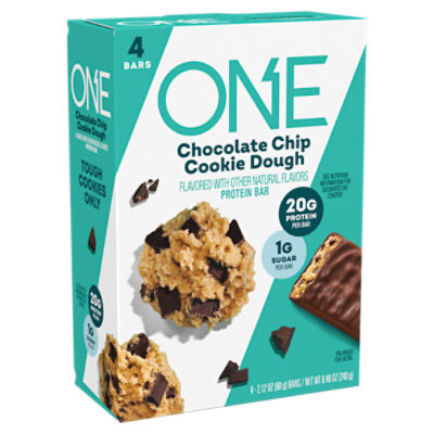 ONE Chocolate Chip Cookie Dough 4ct Protein Bar ShopRite
