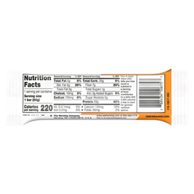 One Protein Bar Nutrition Label | Besto Blog