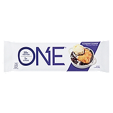 ONE Blueberry Cobbler Flavored, Protein Bar, 2.12 Ounce