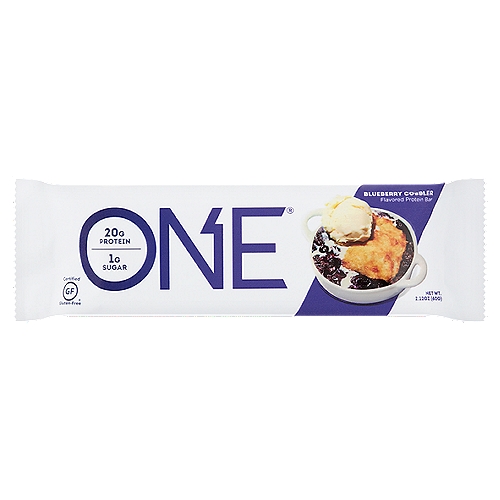 ONE Blueberry Cobbler Flavored Protein Bar, 2.12 oz