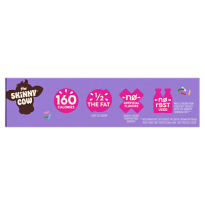 Skinny Cow Birthday Cake! Sandwiches, 4 count, 16 fl oz