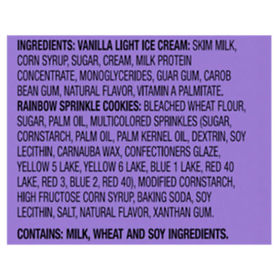 Skinny Cow Birthday Cake! Sandwiches, 4 count, 16 fl oz