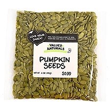 Valued Naturals Pumpkin Seeds, 8 Ounce
