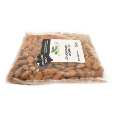 Valued Naturals Fire Roasted Almonds Unsalted, 9 oz, 9 Ounce