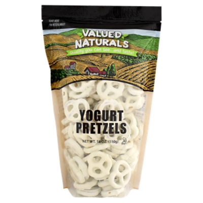 Valued Naturals Yogurt Pretzels, 18 oz