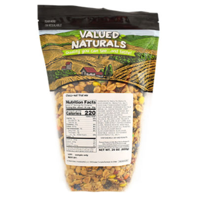 Valued Naturals Choco-Nut Trail Snack Mix, 29 oz - ShopRite