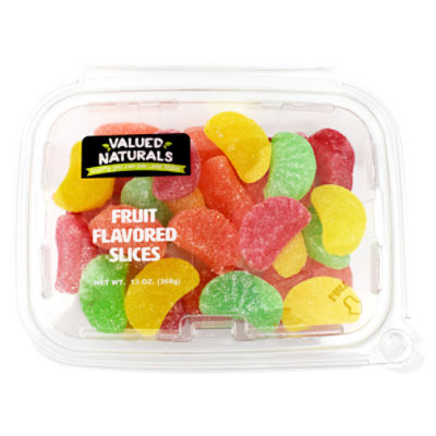 Valued Naturals Fruit Flavored Slices, 13 oz