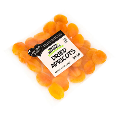 Valued Naturals Dried Apricots, 6.5 oz