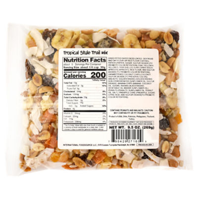 Valued Naturals Tropical Trail Mix, 9.5 oz