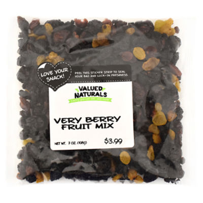 Valued Naturals Very Berry Fruit Mix, 7 oz