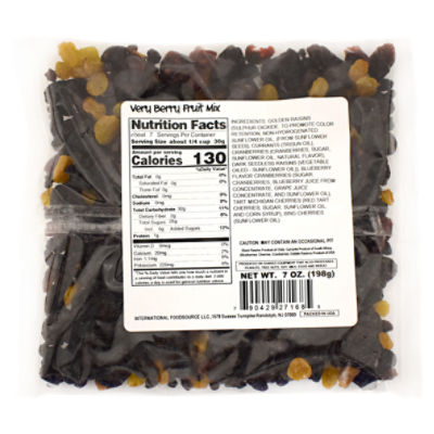 Valued Naturals Very Berry Fruit Mix, 7 oz