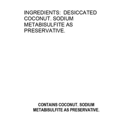 Valued Naturals Shredded Coconut, 8 oz