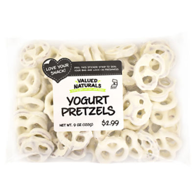 Valued Naturals Yogurt Pretzels, 9 oz